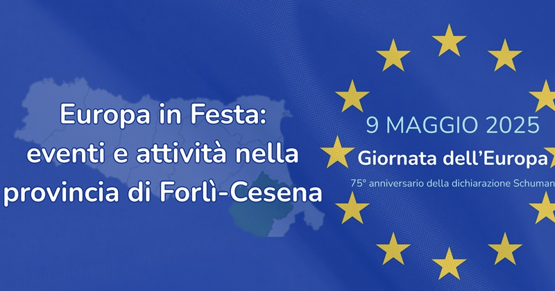 La Provincia di Forlì-Cesena celebra la Giornata dell'Europa